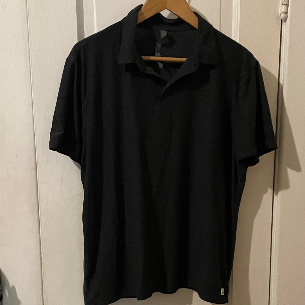 Classic Dark navy blue Men's Polo Shirt - vuor1 brand